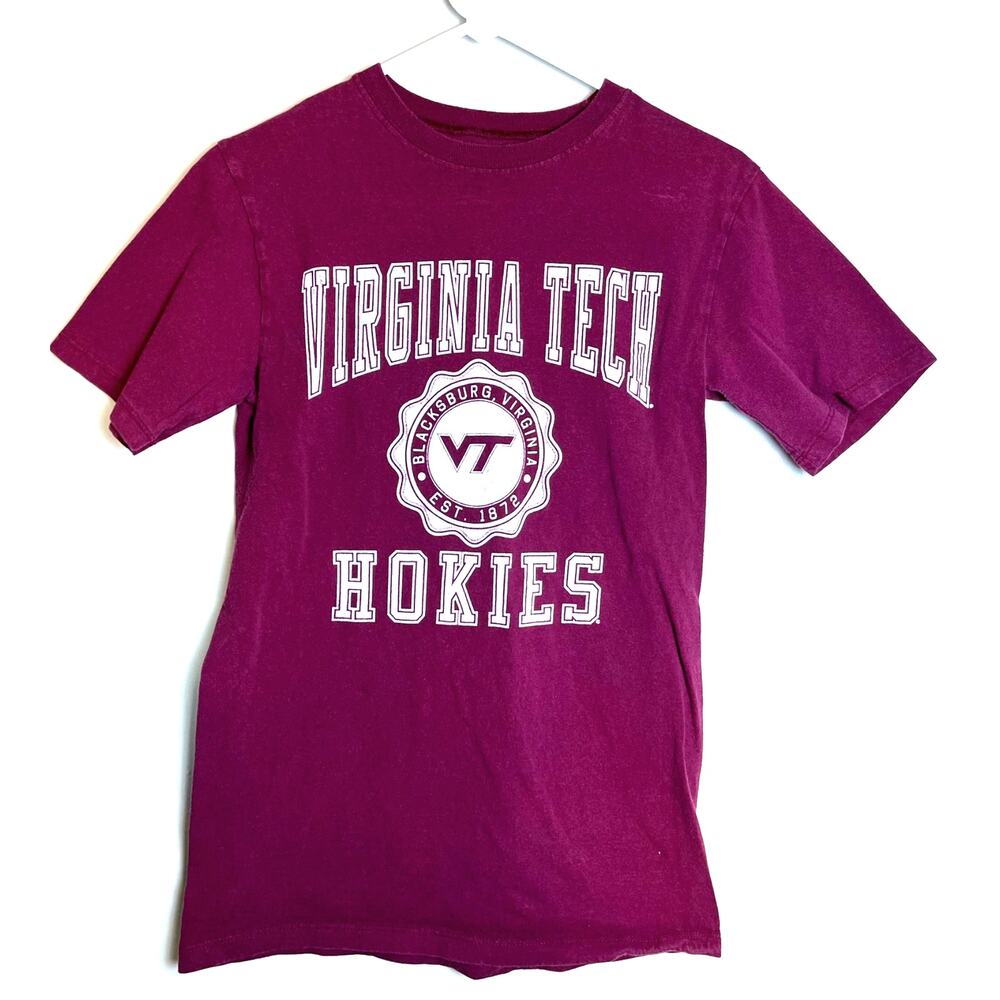 Virginia Tech Hokies Collegiate Athletic Graphic Tee/T-Shirt, Size S